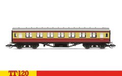 Hornby TT4037A - TT - Personenwagen 57 Corridor, 3. Klasse, BR, Ep. III - Wagen 2